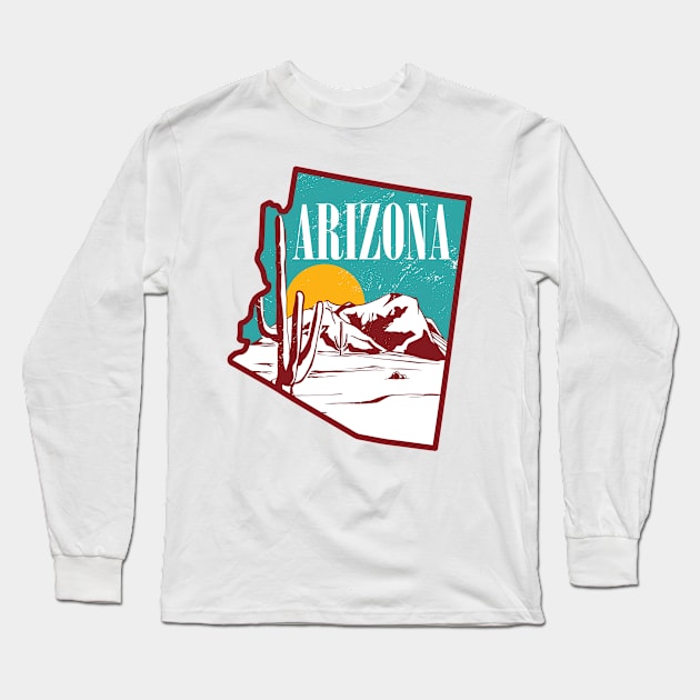 Arizona Long Sleeve T-Shirt by Urban_Vintage